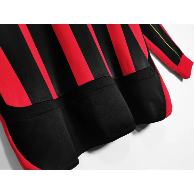 A.C. Milan 2006/07 Home Long Sleeve Soccer Jersey