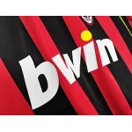 A.C. Milan 2006/07 Home Long Sleeve Soccer Jersey