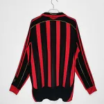 A.C. Milan 2006/07 Home Long Sleeve Soccer Jersey