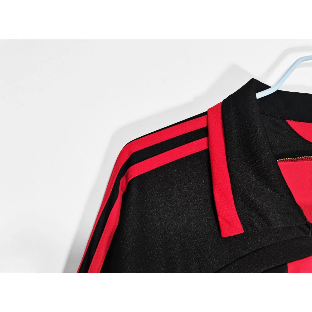 A.C. Milan 2006/07 Home Long Sleeve Soccer Jersey