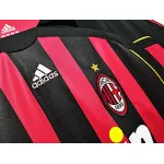 A.C. Milan 2006/07 Home Soccer Jersey