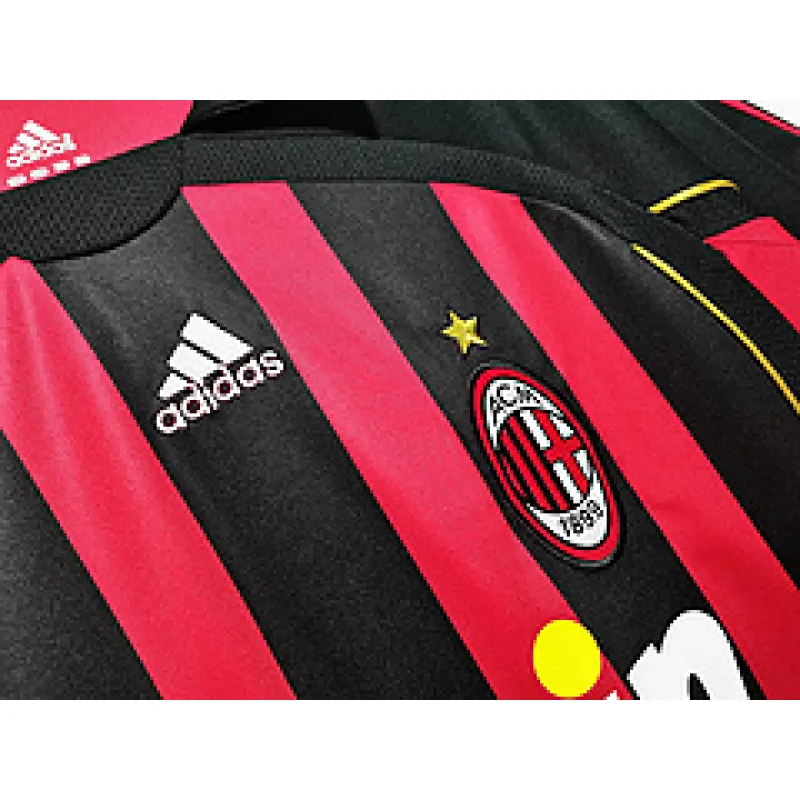 A.C. Milan 2006/07 Home Soccer Jersey