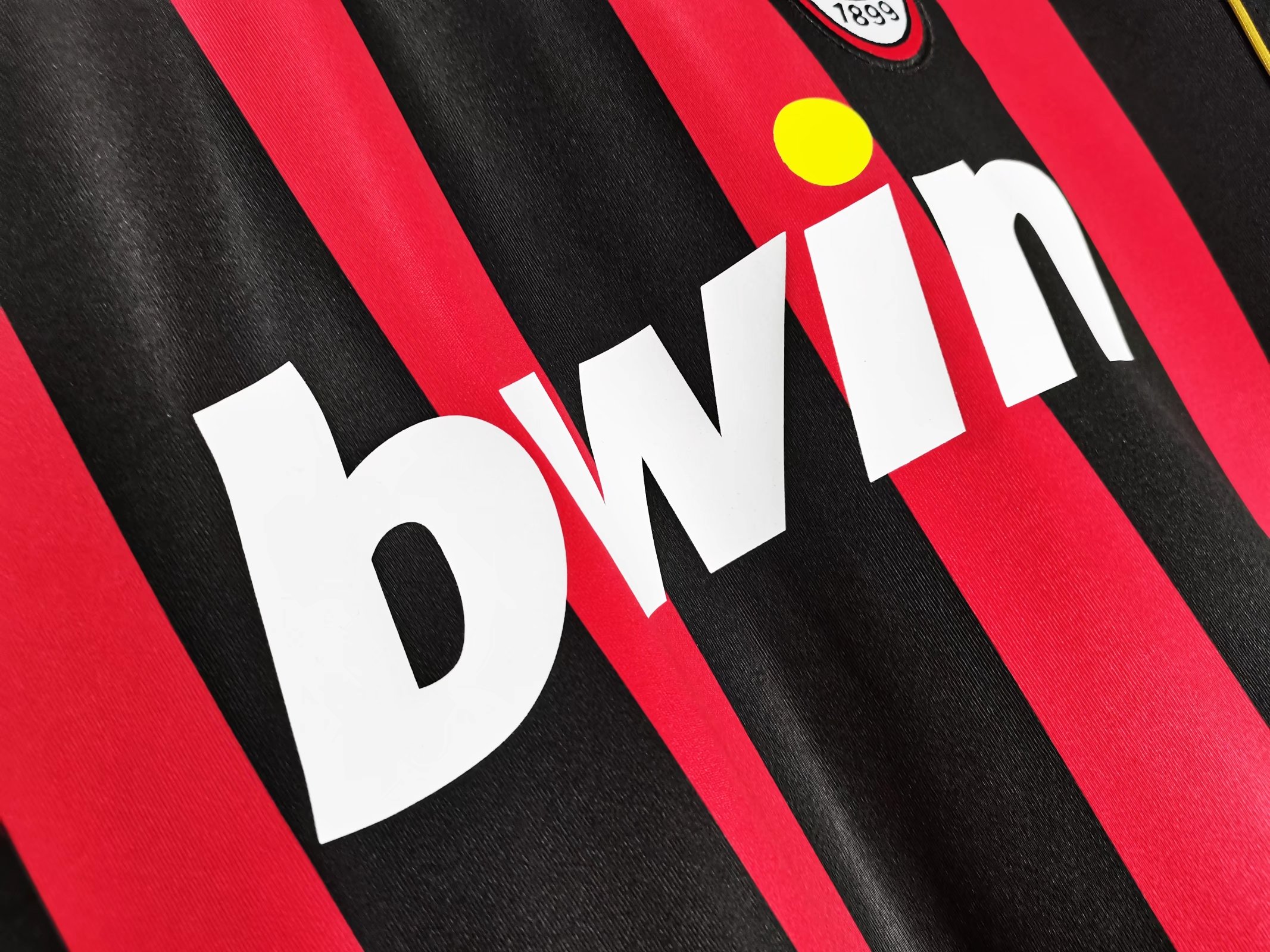 A.C. Milan 2006/07 Home Soccer Jersey
