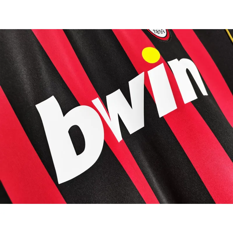 A.C. Milan 2006/07 Home Soccer Jersey