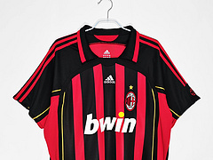 A.C. Milan 2006/07 Home Soccer Jersey