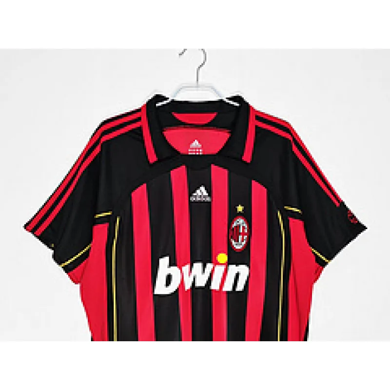A.C. Milan 2006/07 Home Soccer Jersey