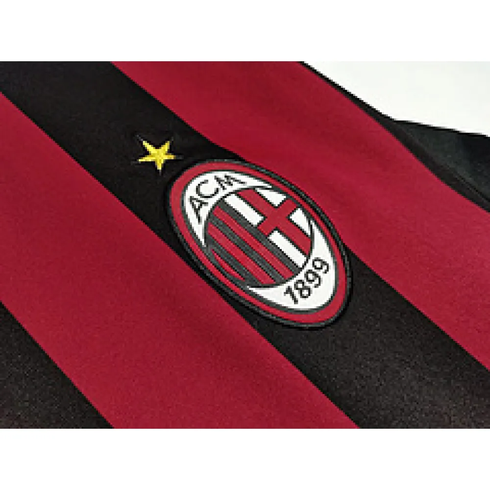 A.C. Milan 2009/10 Home Long Sleeve Soccer Jersey