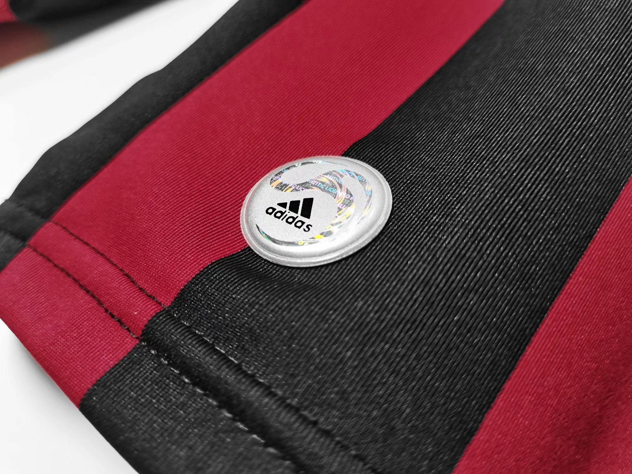 A.C. Milan 2009/10 Home Long Sleeve Soccer Jersey