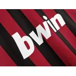 A.C. Milan 2009/10 Home Long Sleeve Soccer Jersey