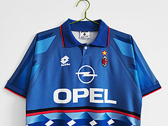 A.C. Milan Retro Jerseys 1995/96 Third Away Soccer Jersey