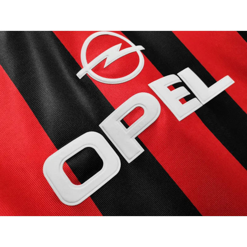 A.C. Milan Retro Jerseys 1998/99 Home Soccer Jersey