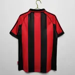A.C. Milan Retro Jerseys 1998/99 Home Soccer Jersey