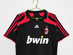 A.C. Milan Retro Jerseys 2007/08 Second Away Soccer Jersey