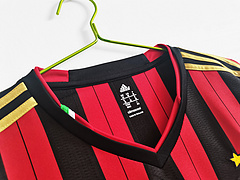 A.C. Milan Retro Jerseys 2013/14 Long Sleeve Soccer Jersey