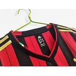 A.C. Milan Retro Jerseys 2013/14 Long Sleeve Soccer Jersey