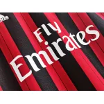 A.C. Milan Retro Jerseys 2013/14 Long Sleeve Soccer Jersey