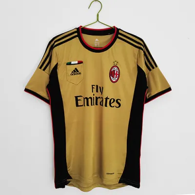 A.C. Milan Retro Jerseys 2013/14 Second Away Soccer Jersey 01