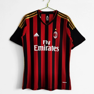 A.C. Milan Retro Jerseys 2013/14 Soccer Jersey 01