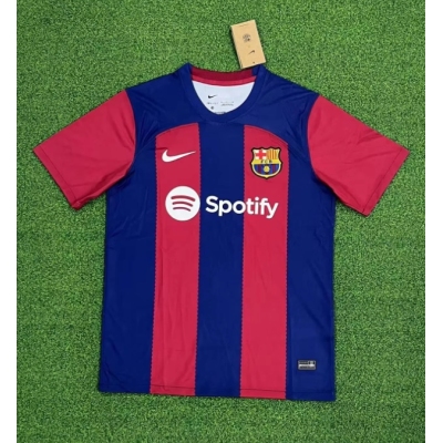 Barcelona 23/24 Home Soccer Jersey 01