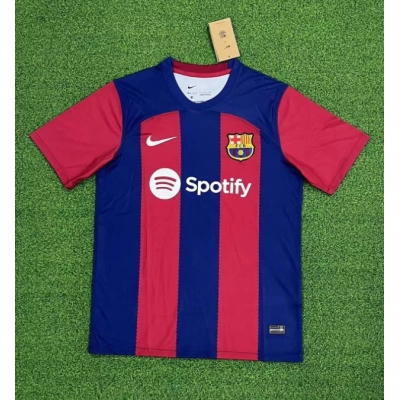 Barcelona 23/24 Home Soccer Jersey 01