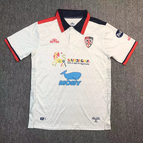 Cagliari Calcio 2023/24 Away Soccer Jersey