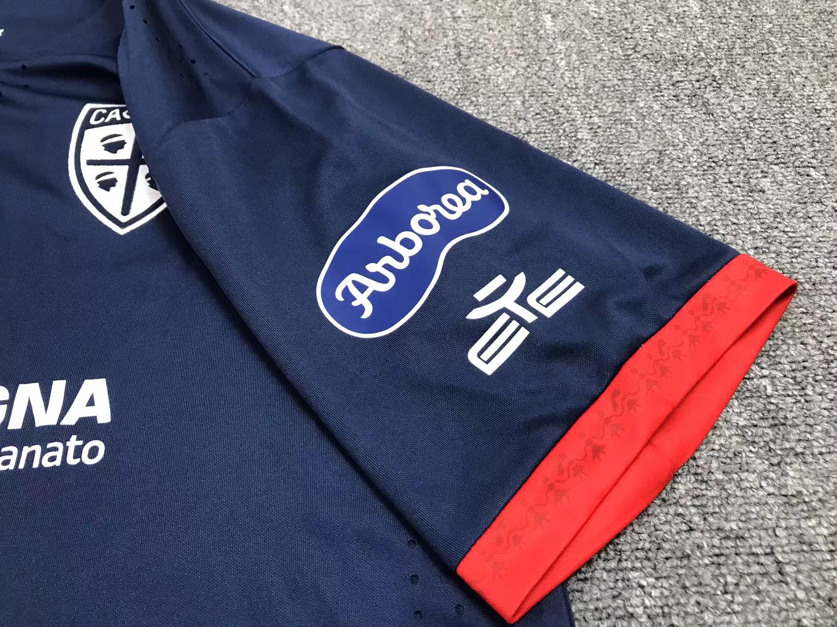 Cagliari Calcio 2023/24 Second Away Soccer Jersey