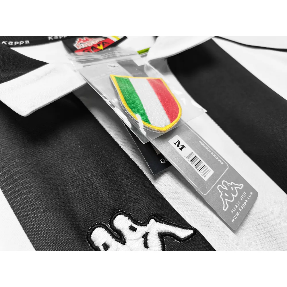Juventus F.C. 1997/98 Home Long Sleeve Soccer Jersey