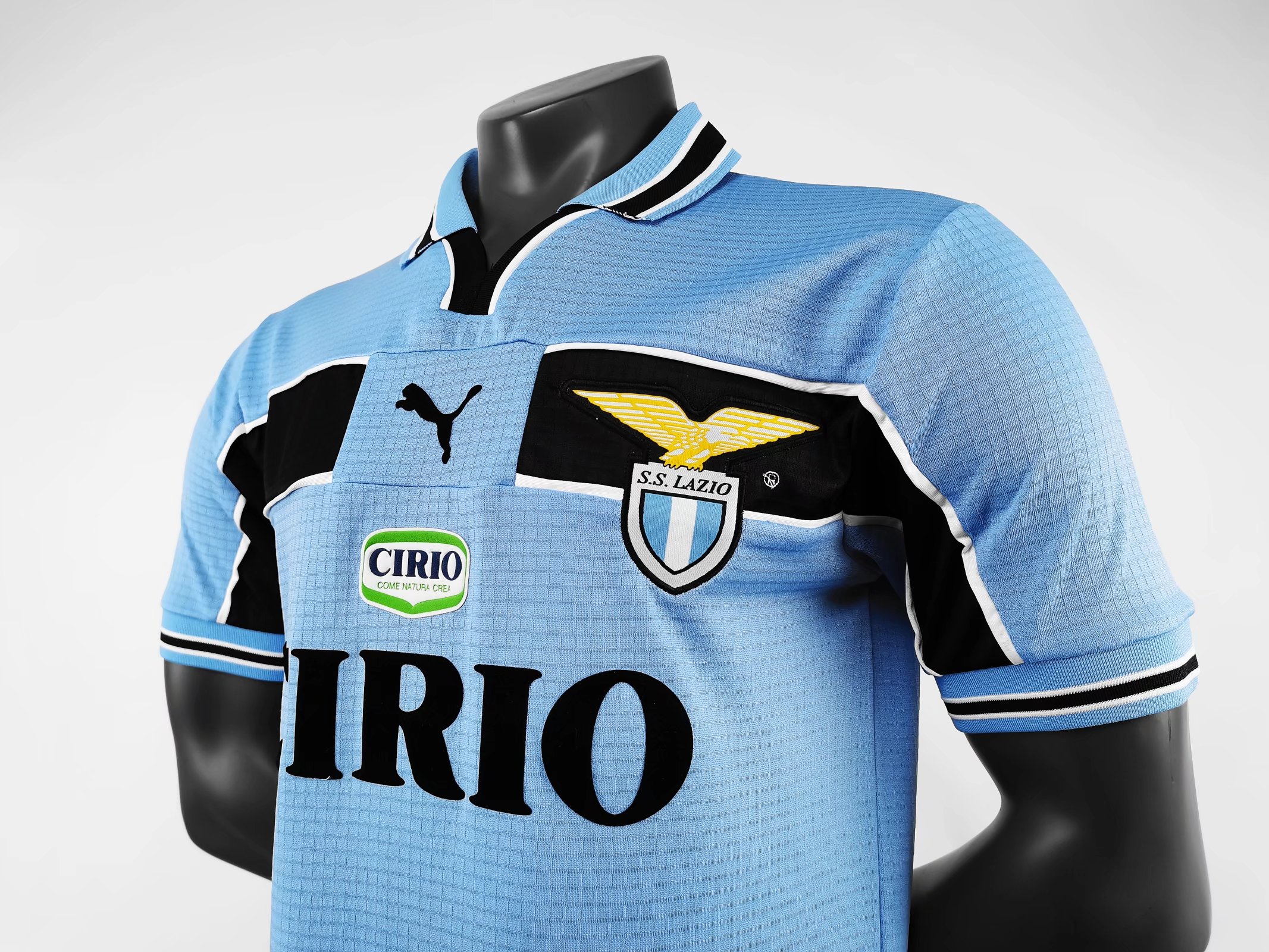 S.S. Lazio 1998/99 Home Soccer Jersey