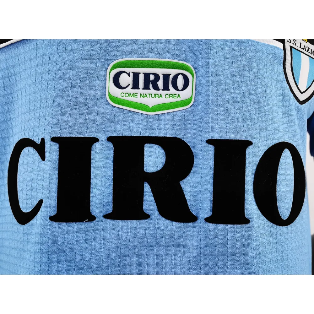 S.S. Lazio 1998/99 Home Soccer Jersey