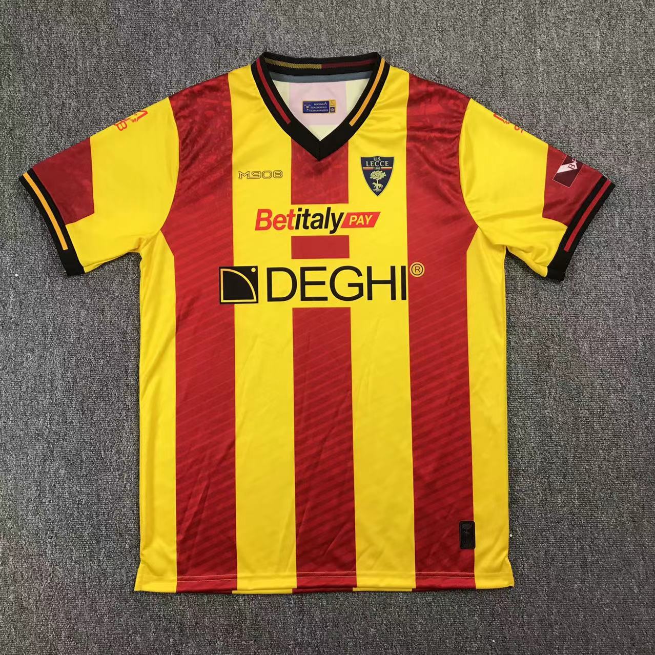 Unione Sportiva Lecce 2023/24 Home Soccer Jersey