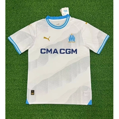 Olympique de Marseille 23/24 Home Soccer Jersey 01