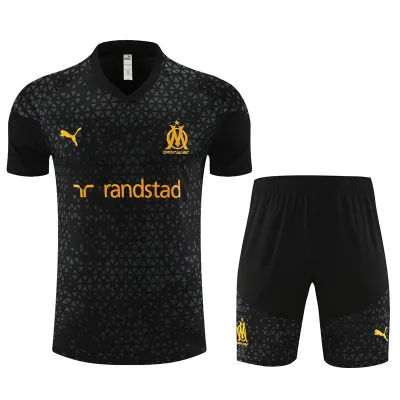 Olympique de Marseille 23/24 Training Suit Black 01