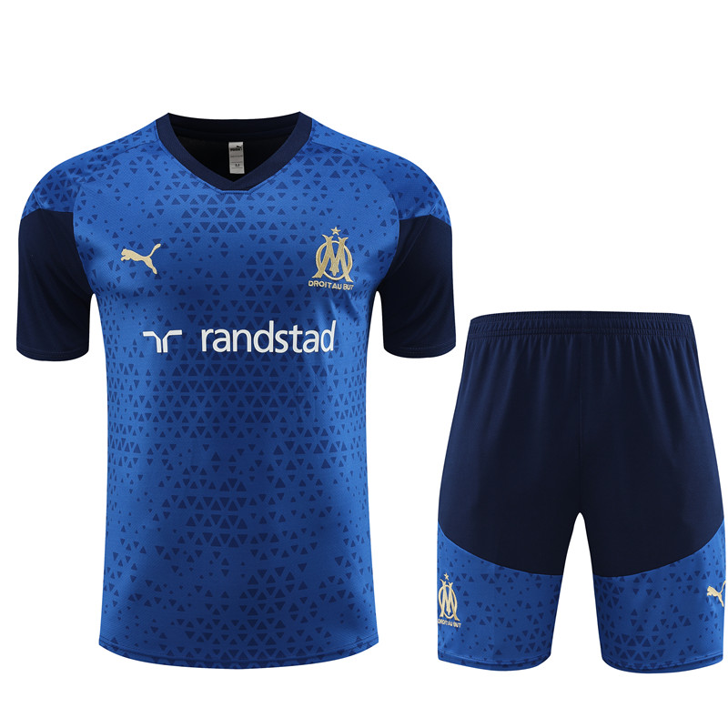 Olympique de Marseille 23/24 Training Suit Dark Blue