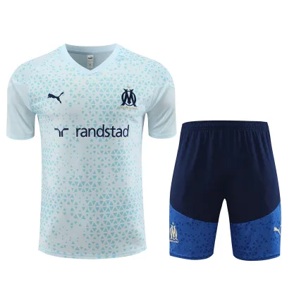 Olympique de Marseille 23/24 Training Suit Light Blue 01