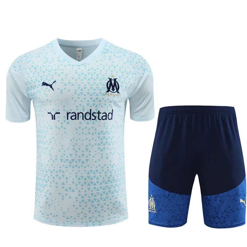 Olympique de Marseille 23/24 Training Suit Light Blue