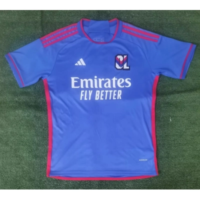 Olympique Lyonnais 23/24 Away Soccer Jersey 01