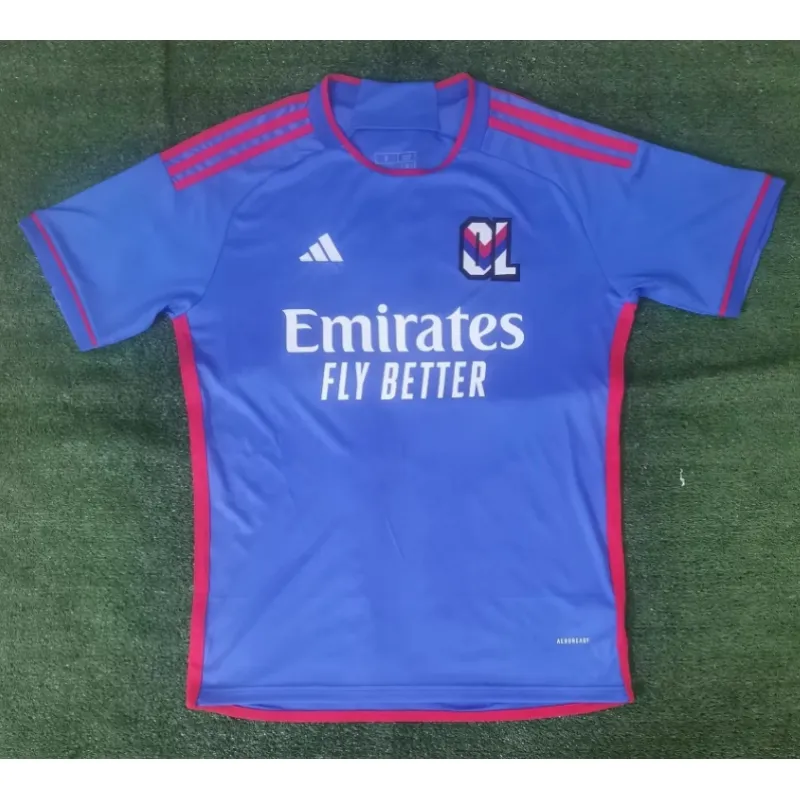 Olympique Lyonnais 23/24 Away Soccer Jersey