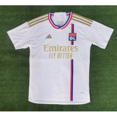 Olympique Lyonnais 23/24 Home Soccer Jersey 01