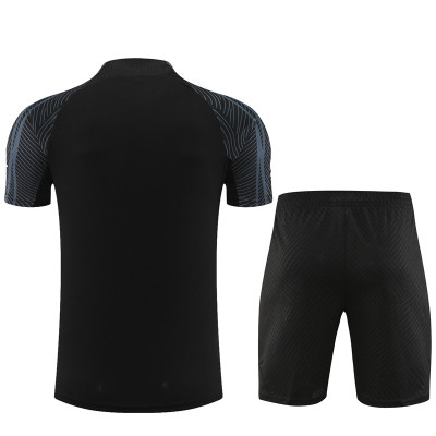Paris Saint Germain 23/24 Training Suit All Black 02