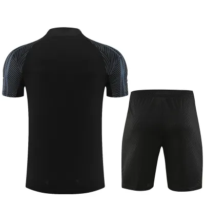 Paris Saint Germain 23/24 Training Suit All Black 02