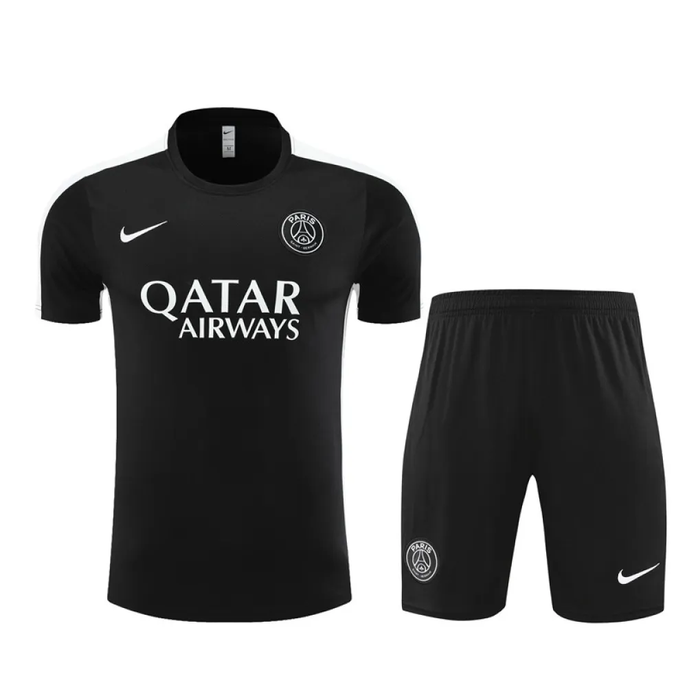 Paris Saint Germain 23/24 Training Suit Black With White
