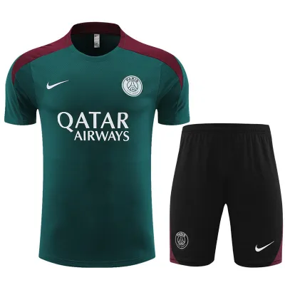 Paris Saint Germain 23/24 Training Suit Green 01