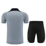 Paris Saint Germain 23/24 Training Suit Grey and Black