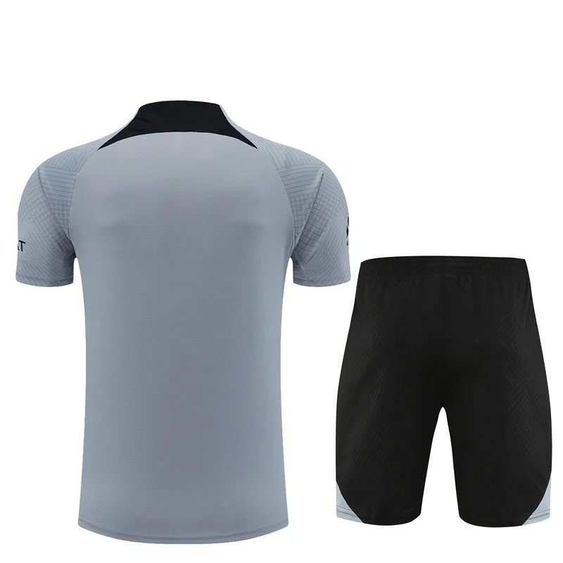 Paris Saint Germain 23/24 Training Suit Grey and Black