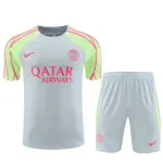 Paris Saint Germain 23/24 Training Suit Grey and Green