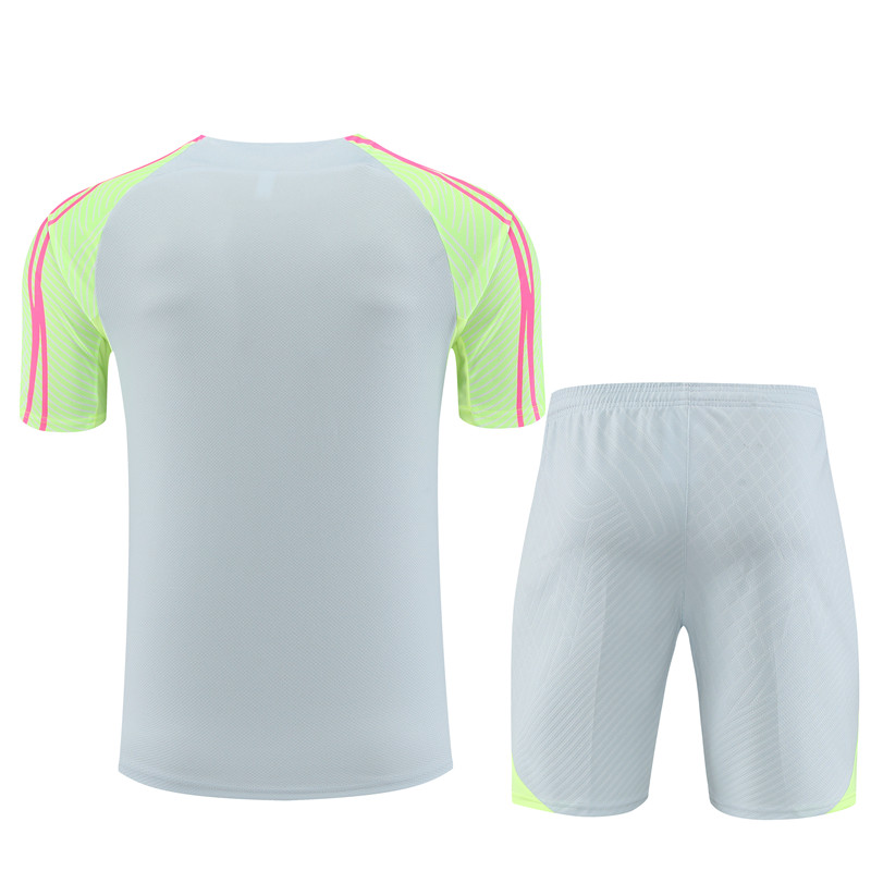 Paris Saint Germain 23/24 Training Suit Grey and Green