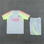 Paris Saint Germain 23/24 Training Suit Grey and Green