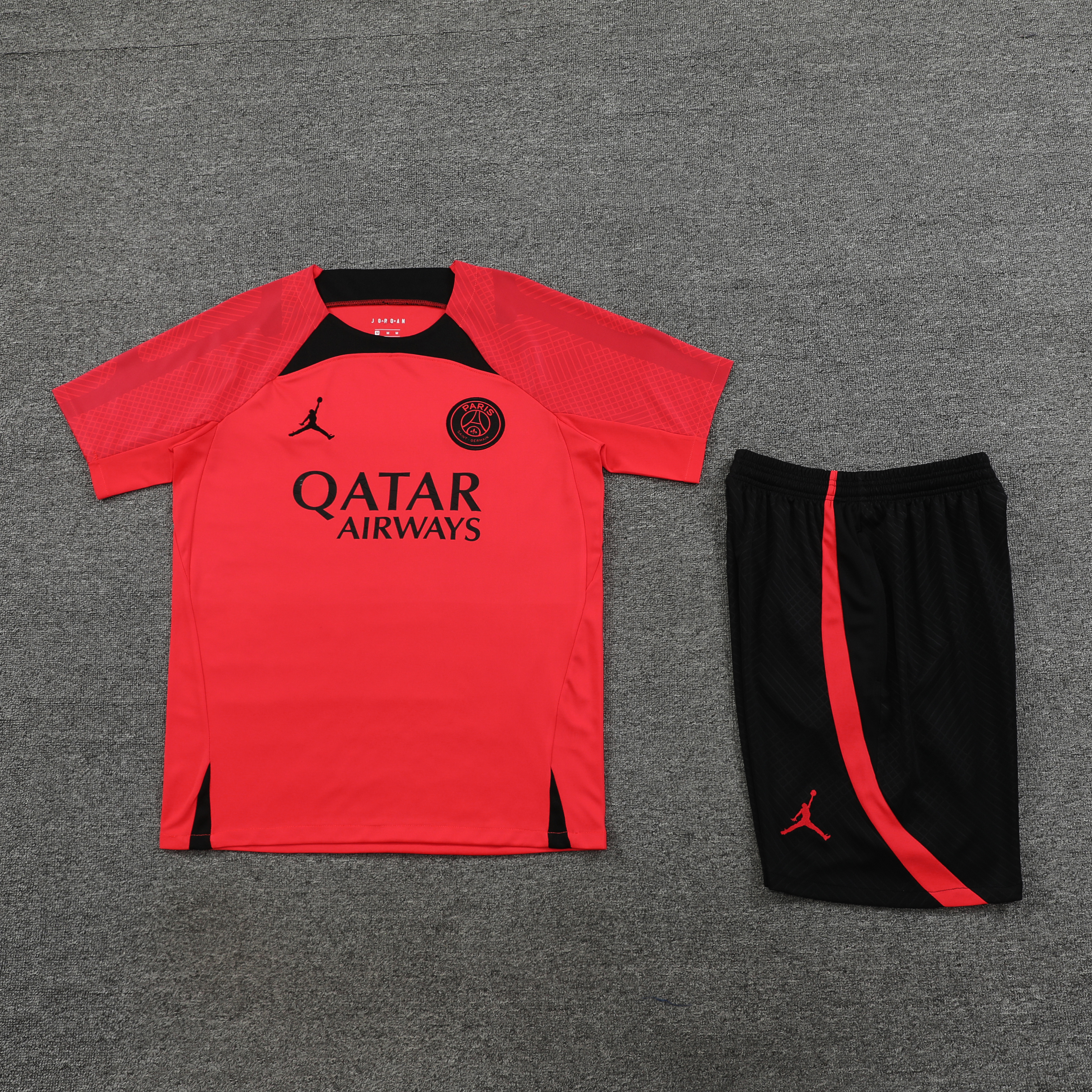 Paris Saint Germain 23/24 Training Suit Red And Black