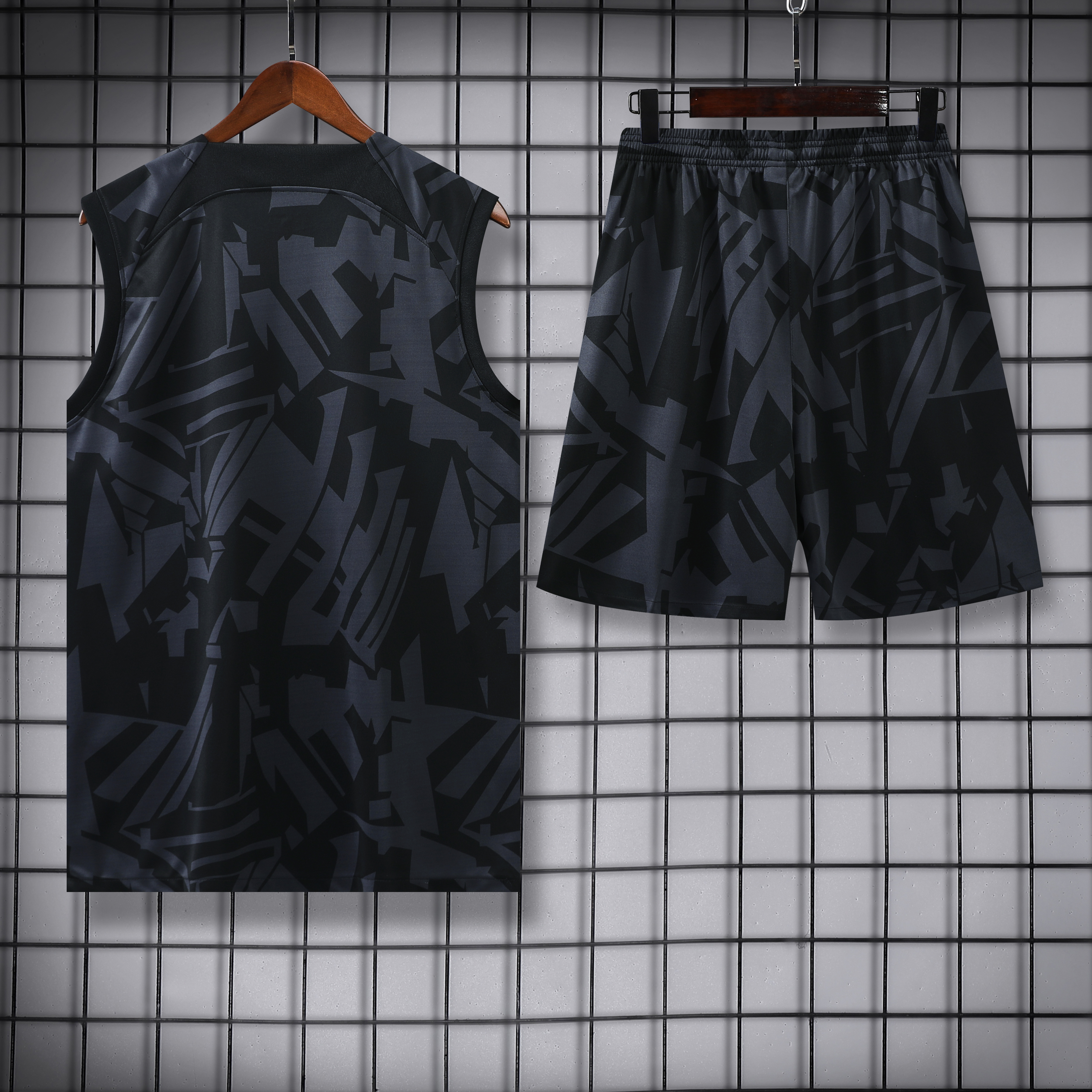 Paris Saint Germain 23/24 Vest Training Suit Black