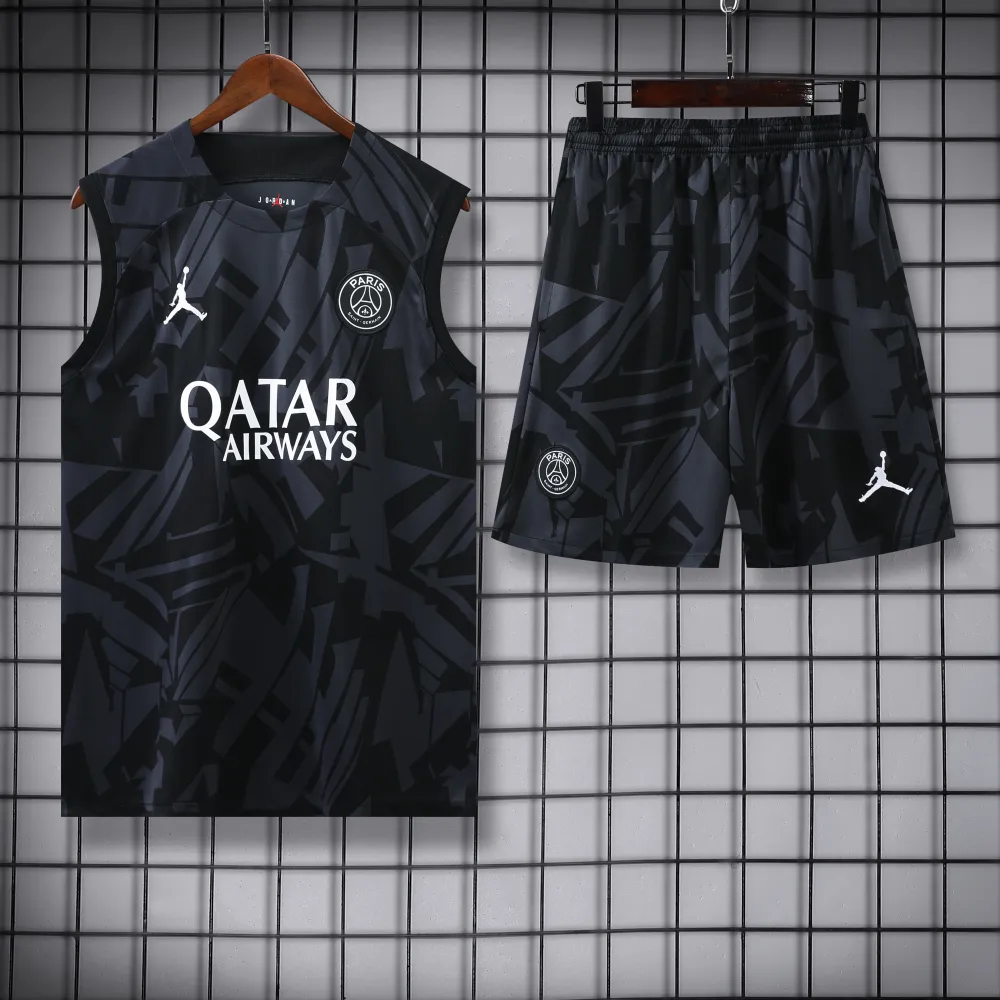 Paris Saint Germain 23/24 Vest Training Suit Black
